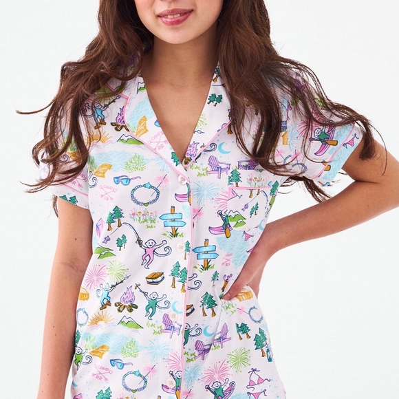 Camp Roller Rabbit Polo Pajamas - Picture 1 of 5